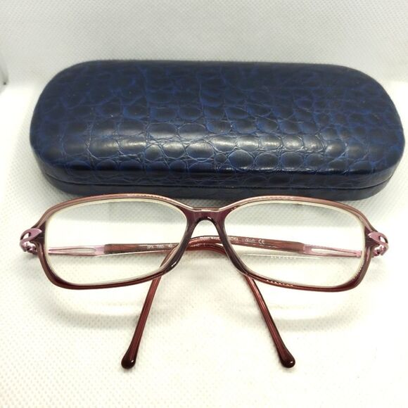Silhouette Purple Prescription Glasses Frames - Picture 1 of 7